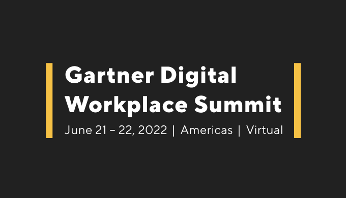 Gartner Digital Workplace Summit