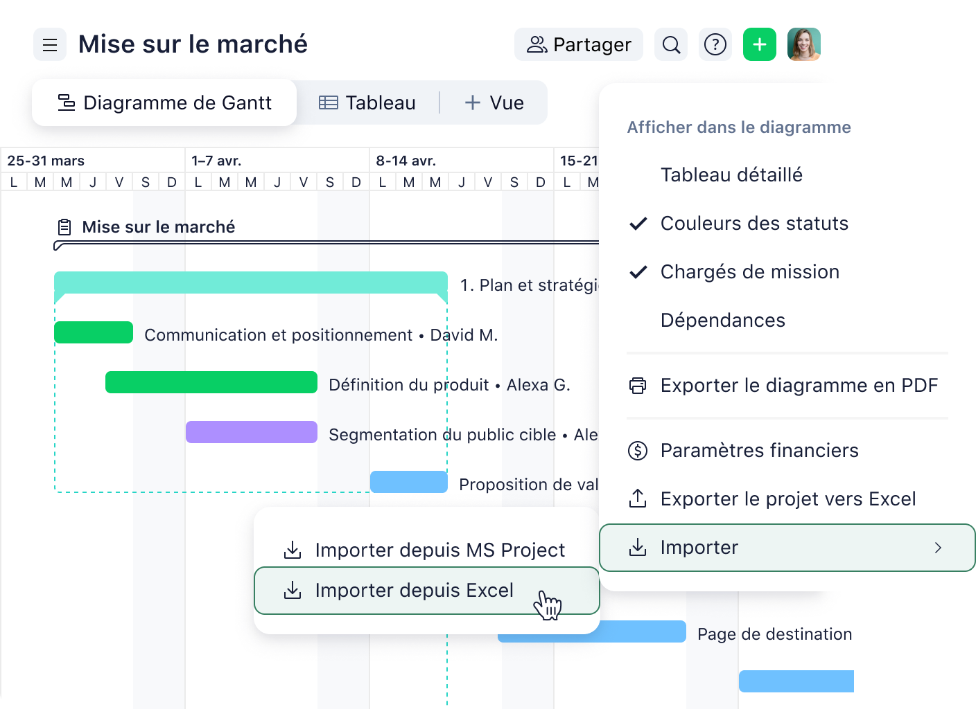 IMPORTATION DE FICHIERS